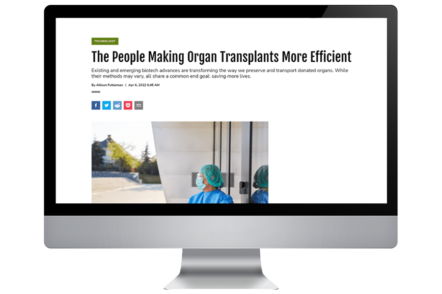 Discover Magazine—The People Making Organ Transplants More Efficient